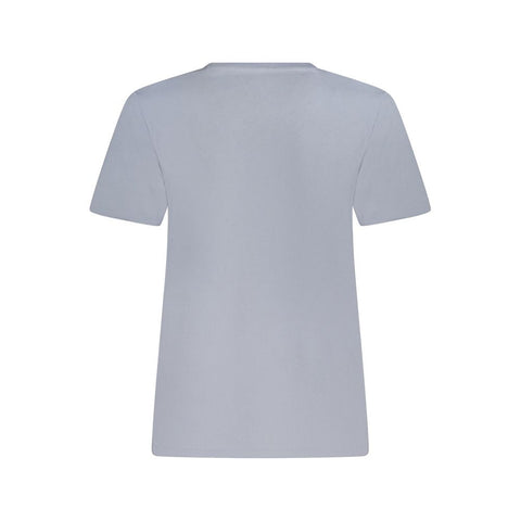 Pepe Jeans Light Blue Cotton Tops & T-Shirt