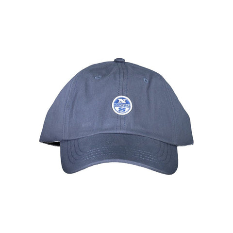 North Sails Blue Cotton Men Cap North Sails Retail Flare