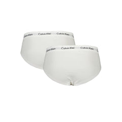Calvin Klein White Cotton Men Brief Calvin Klein Retail Flare