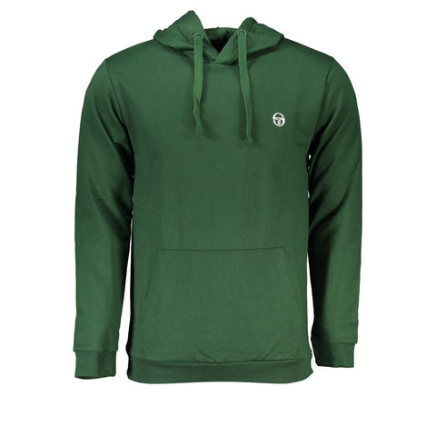 Sergio Tacchini Green Cotton Sweater Sergio Tacchini Retail Flare
