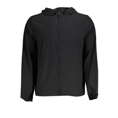 Calvin Klein Sleek Hooded Sports Jacket in Breathable Fabric Calvin Klein Retail Flare