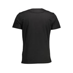 La Martina Black Cotton Men T-Shirt La Martina Retail Flare