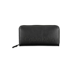 Calvin Klein Black Polyethylene Women Wallet Calvin Klein Retail Flare