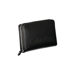 Calvin Klein Black Polyethylene Women Wallet Calvin Klein Retail Flare