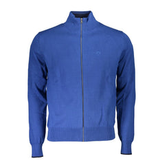 North Sails Blue Organic Cotton Men Sweater North Sails Retail Flare
