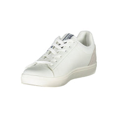Napapijri White Leather Men Sneaker Napapijri Retail Flare