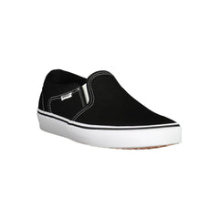 Vans Black Polyester Sneaker Vans Retail Flare