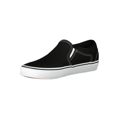 Vans Black Polyester Sneaker Vans Retail Flare