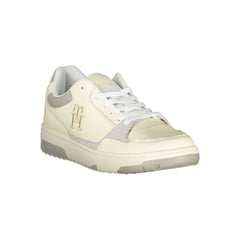 Tommy Hilfiger Beige Sports Sneakers with Unique Embroidery Tommy Hilfiger Retail Flare