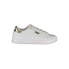 Fila Lace-Up Luxe Sneakers with Golden Accents Fila Retail Flare
