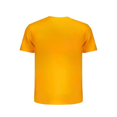 Napapijri Orange Cotton T-Shirt Napapijri Retail Flare