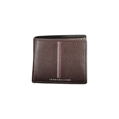 Tommy Hilfiger Brown Leather Wallet Tommy Hilfiger Retail Flare