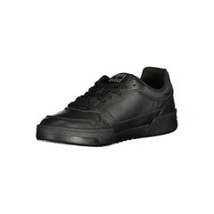 Tommy Hilfiger Black Polyethylene Men Sneaker Tommy Hilfiger Retail Flare