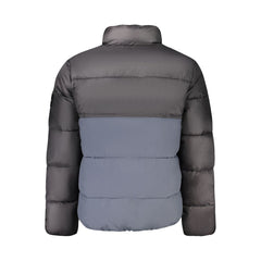 Calvin Klein Blue Polyester Men Jacket Calvin Klein Retail Flare