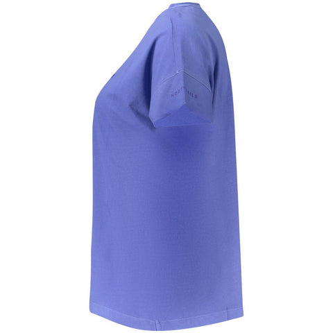 North Sails Blue Cotton Tops & T-Shirt North Sails Retail Flare