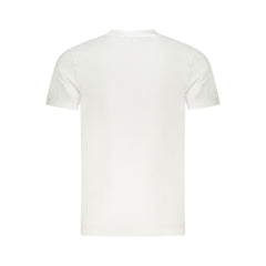 Cavalli Class White Cotton Men T-Shirt Cavalli Class Retail Flare