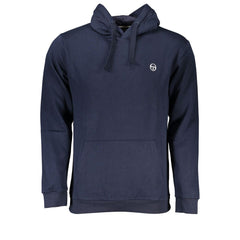 Sergio Tacchini Blue Cotton Sweater Sergio Tacchini Retail Flare