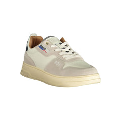 Blauer White Polyethylene Men Sneaker Blauer Retail Flare
