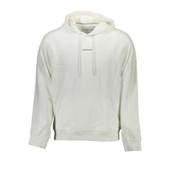 Calvin Klein White Cotton Men Sweater Calvin Klein Retail Flare