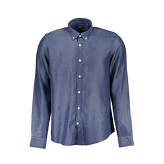 North Sails Blue Lyocell Shirt North Sails Retail Flare