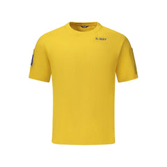 K-WAY Yellow Cotton Men T-Shirt K-WAY Retail Flare
