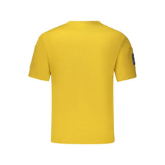 K-WAY Yellow Cotton Men T-Shirt K-WAY Retail Flare