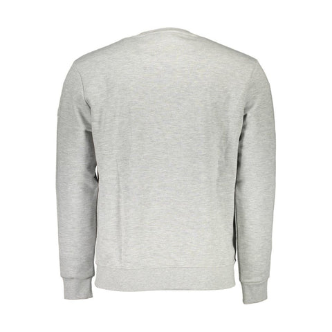 North Sails Gray Cotton Men Sweater North Sails Retail Flare