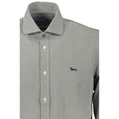 Harmont & Blaine Elegant Green Slim Fit Long Sleeve Shirt Harmont & Blaine Retail Flare