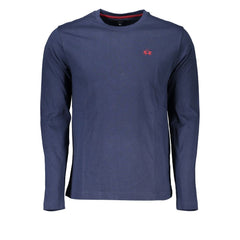 La Martina Regal Blue Crew Neck Embroidered Tee La Martina Retail Flare