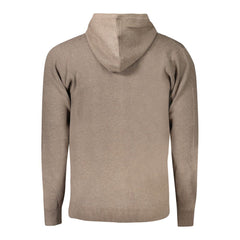 Norway 1963 Brown Polyamide Men Cardigan Norway 1963 Retail Flare