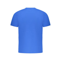 North Sails Blue Cotton Men T-Shirt North Sails Retail Flare