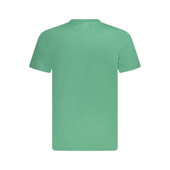 Fila Green Cotton Men T-Shirt Fila Retail Flare