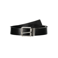Calvin Klein Black Leather Men Belt Calvin Klein Retail Flare