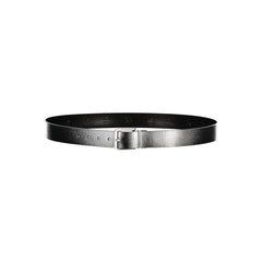 Calvin Klein Black Leather Men Belt Calvin Klein Retail Flare