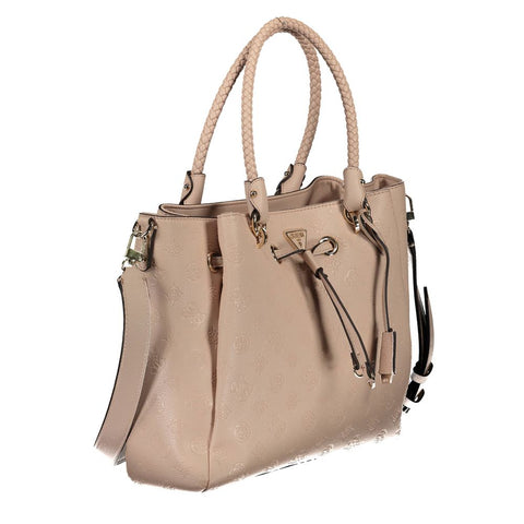 Guess Jeans Pink Polyethylene Women Handbag Guess Jeans Retail Flare