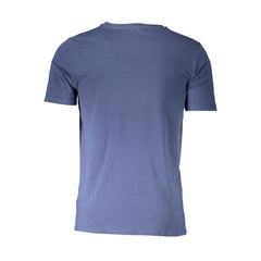 Aeronautica Militare Blue Cotton T-Shirt Aeronautica Militare Retail Flare