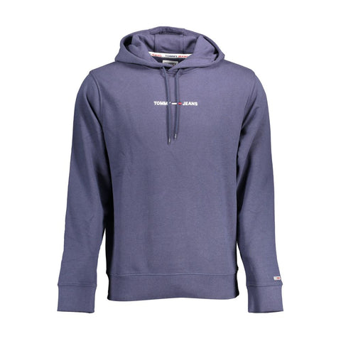 Tommy Hilfiger Blue Cotton Men Sweater Tommy Hilfiger Retail Flare