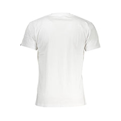 Vans White Cotton Men T-Shirt Vans Retail Flare