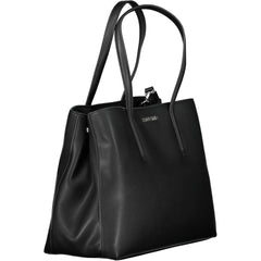 Calvin Klein Black Polyester Women Handbag Calvin Klein Retail Flare