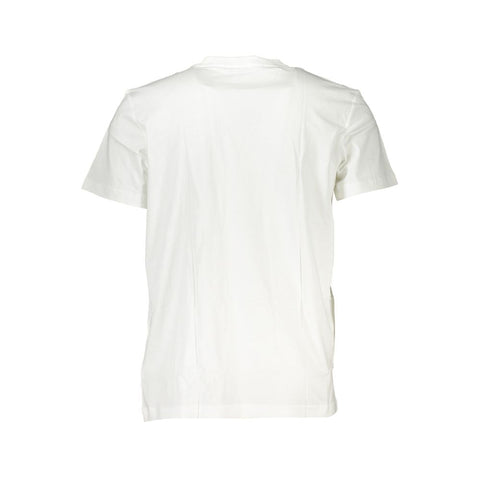 Calvin Klein White Cotton T-Shirt Calvin Klein Retail Flare
