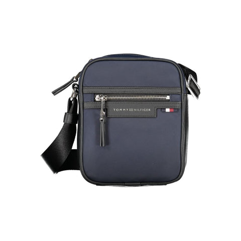 Tommy Hilfiger Blue Polyester Shoulder Bag Tommy Hilfiger Retail Flare