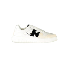 Calvin Klein White Polyester Sneaker Calvin Klein Retail Flare