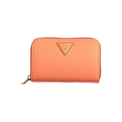 Guess Jeans Orange Polyethylene Wallet Guess Jeans Retail Flare