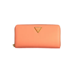 Guess Jeans Orange Polyethylene Wallet Guess Jeans Retail Flare