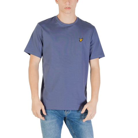 Lyle & Scott Blue Cotton T-Shirt Lyle & Scott Retail Flare