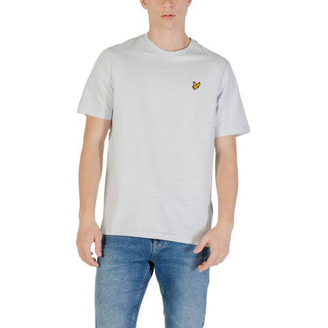 Lyle & Scott Light Blue Cotton T-Shirt Lyle & Scott Retail Flare