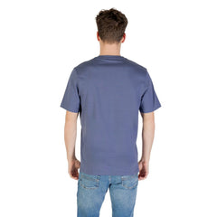 Lyle & Scott Blue Cotton T-Shirt Lyle & Scott Retail Flare