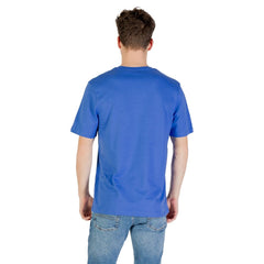 Lyle & Scott Blue Cotton T-Shirt Lyle & Scott Retail Flare