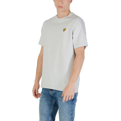 Lyle & Scott Light Blue Cotton T-Shirt Lyle & Scott Retail Flare