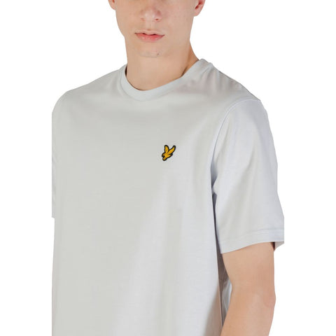 Lyle & Scott Light Blue Cotton T-Shirt Lyle & Scott Retail Flare